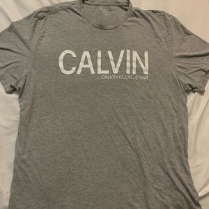 Gray Calvin Klein XL Men’s Tee